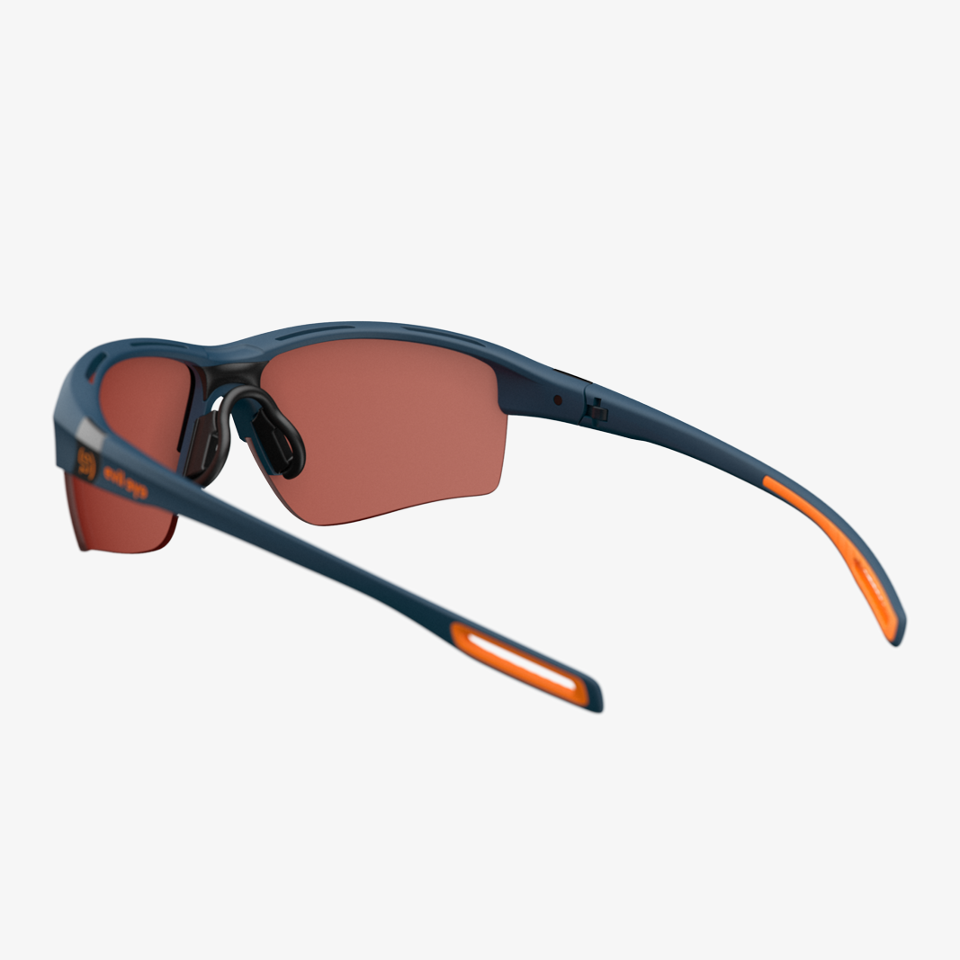 evil eye Elate.P / Dark Blue Matt LST Active Silver Mirror 45° ARückansicht