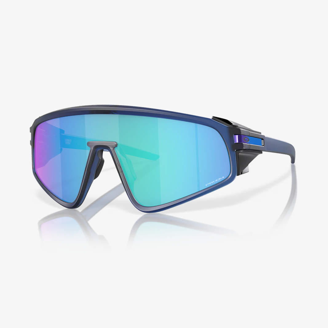 OAKLEY LATCH PANEL / Matte Transparent Navy - Prizm Sapphire