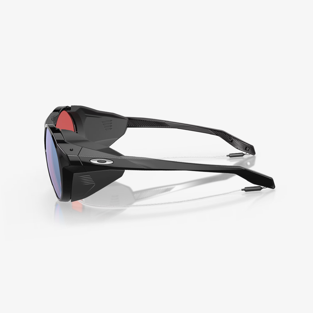OAKLEY CLIFDEN / Polished Black - Prizm Snow Sapphire