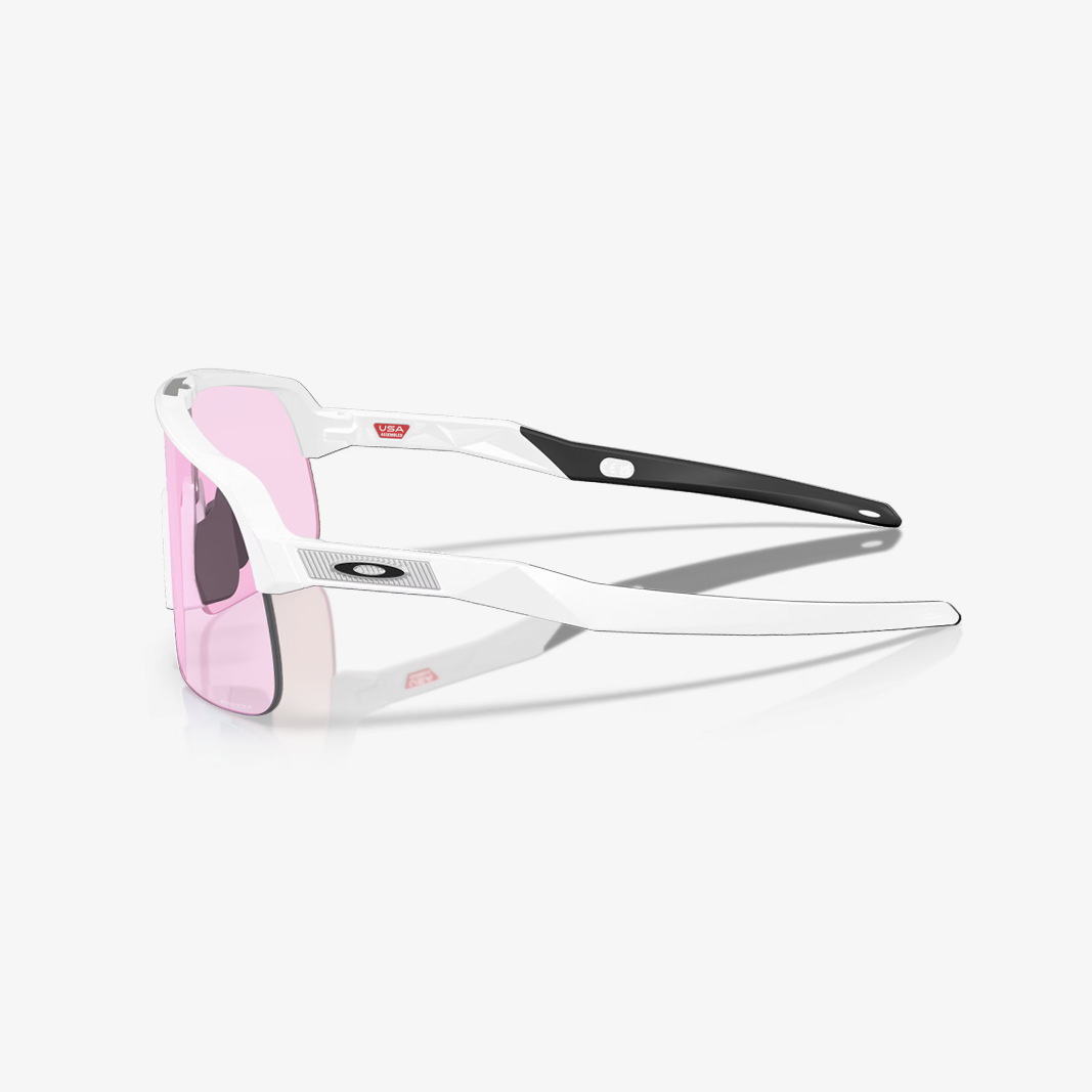 OAKLEY SUTRO LITE S / White Matte - Prizm Low Light Seiten Ansicht