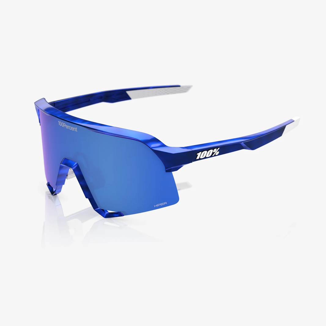 100% S3 / Red Bull Bora HiPER Royal Blue Mirror Lens main