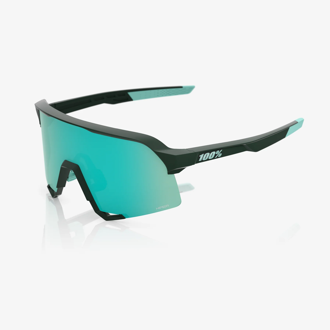 100% S3 / Matte Juniper HiPER Mint Mirror Lens main