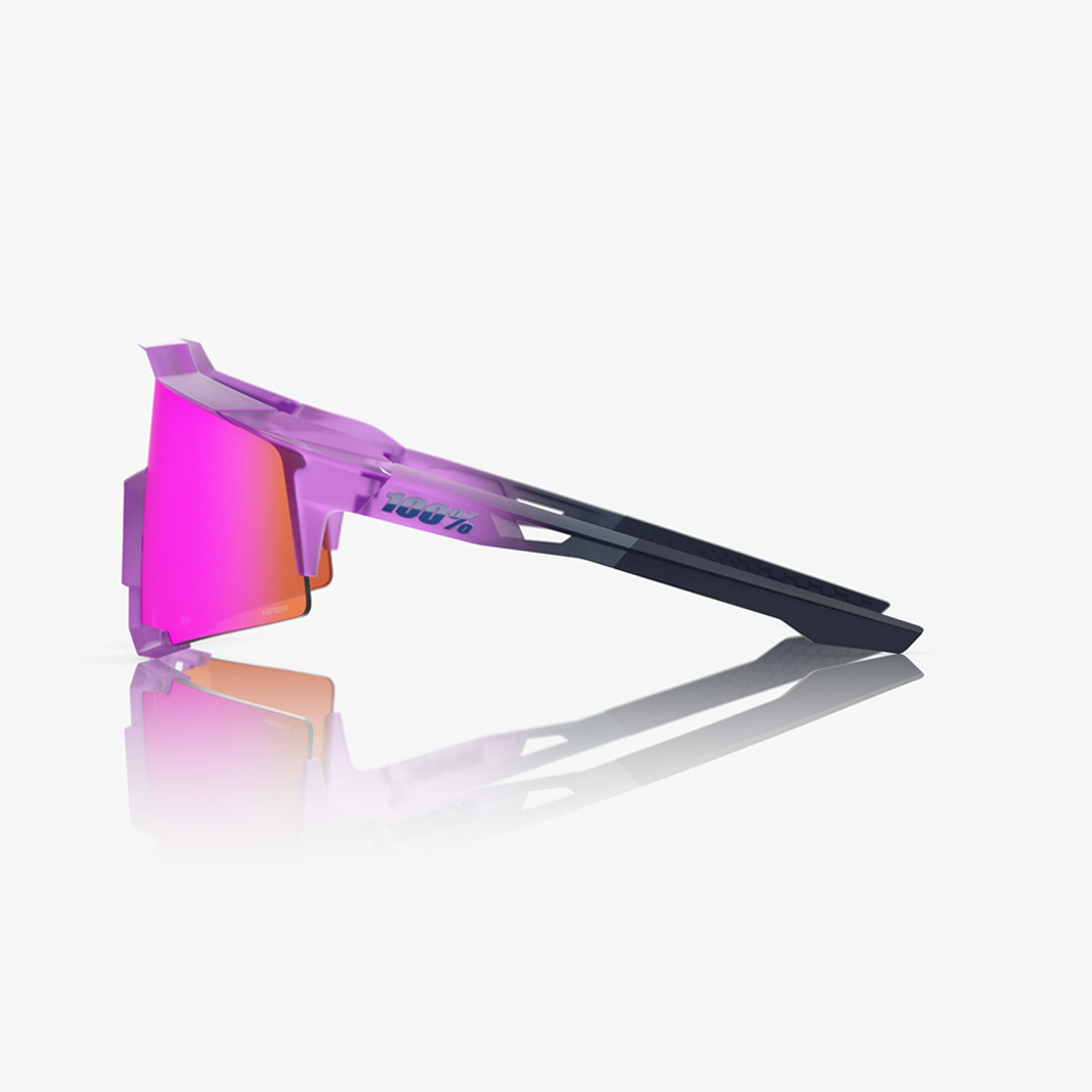 100% Speedcraft / Toyoko HiPER Vital Pink Mirror Lens side