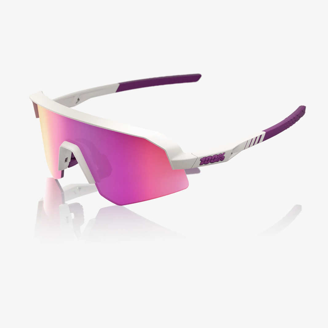 100% Slendale SL / Matte Chalk Purple Multilayer Mirror Lens main