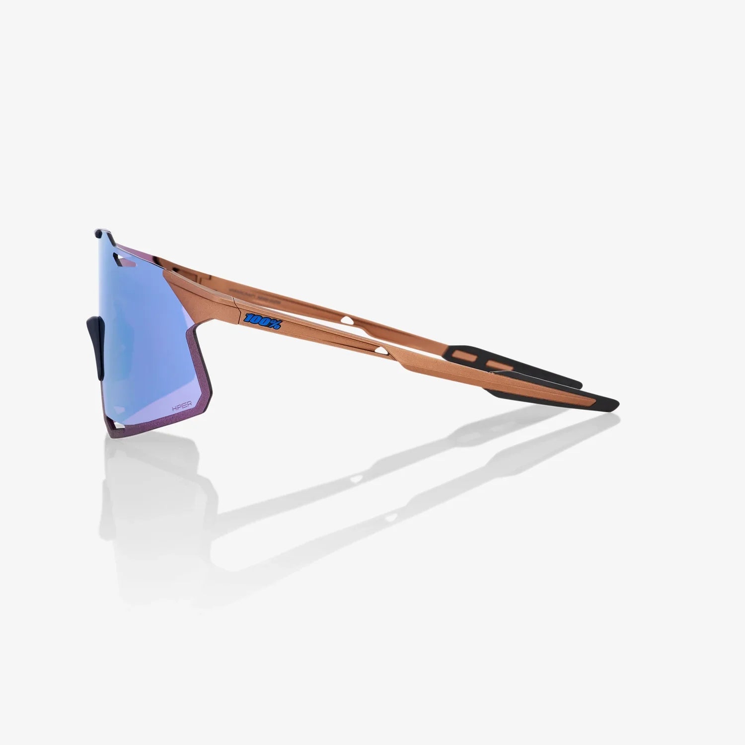 100% Hypercraft / Matte Copper Chromium HiPER Blue Mirror