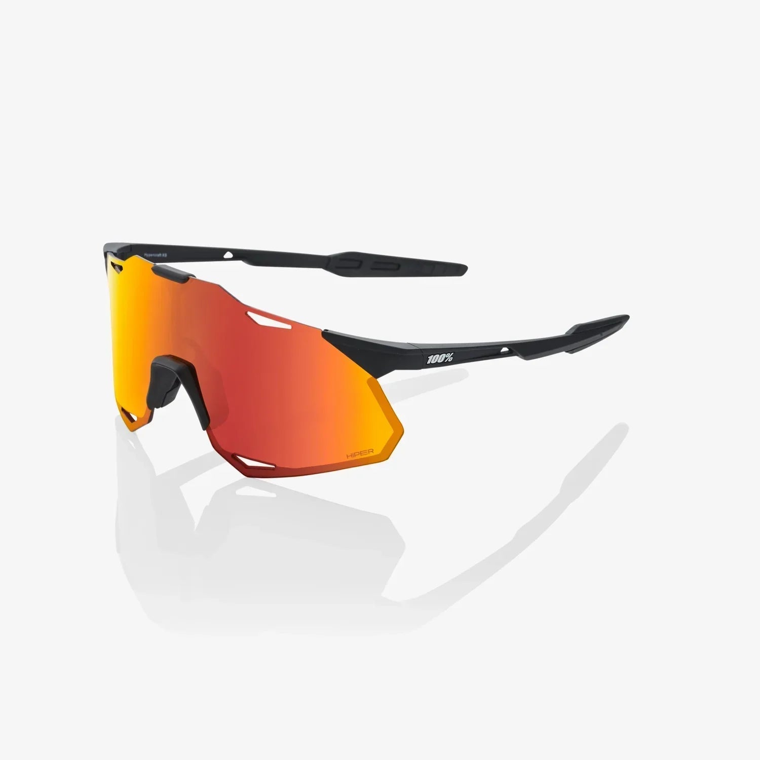 100% Hypercraft XS / Soft Tact Black HiPER Red Mirror
