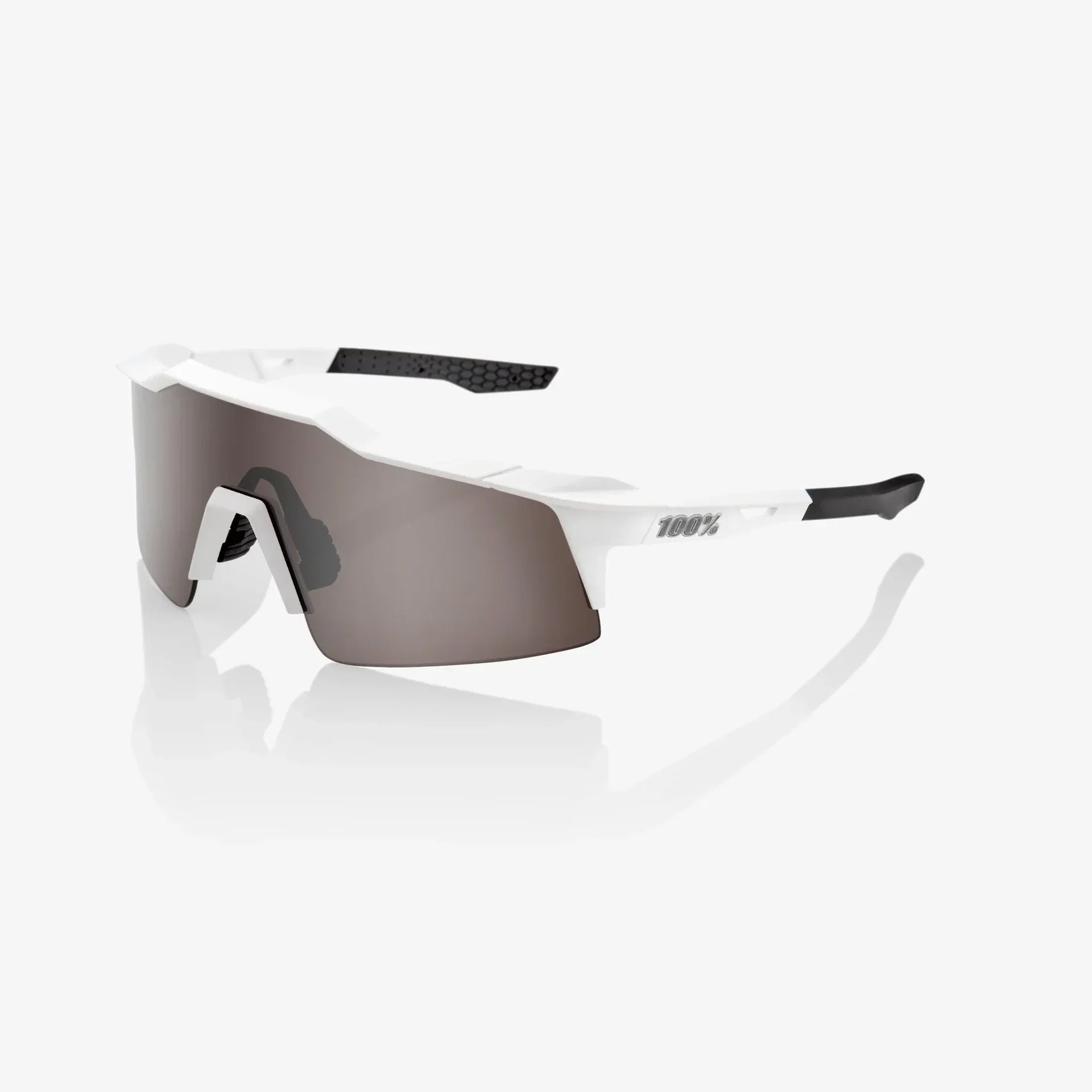 100% Speedcraft SL / Matte White HiPER Silver Multilayer Mirror