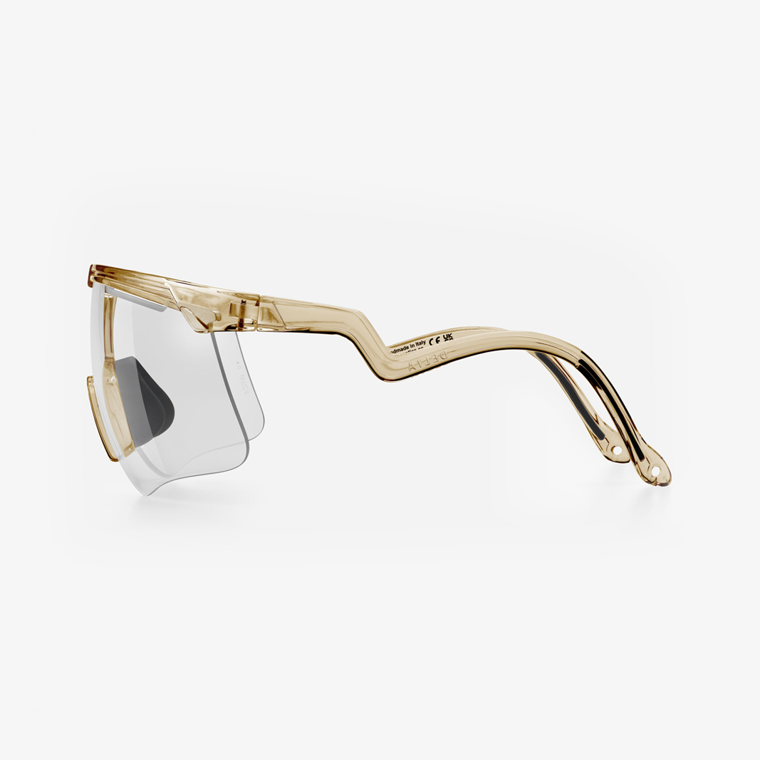 Alba Optics Delta Smoke Glossy / VZUM™ F-Lens Classic Photochromic side