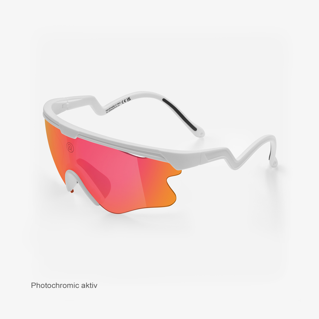 Alba Optics Delta LEI White / VZUM™ F-Lens Fire Photochromic aciv