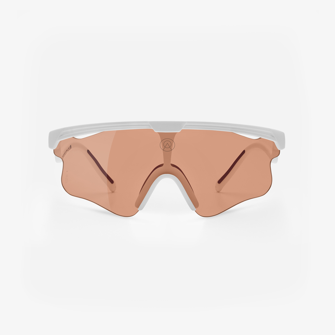 Alba Optics Delta LEI White / VZUM™ SALMON face
