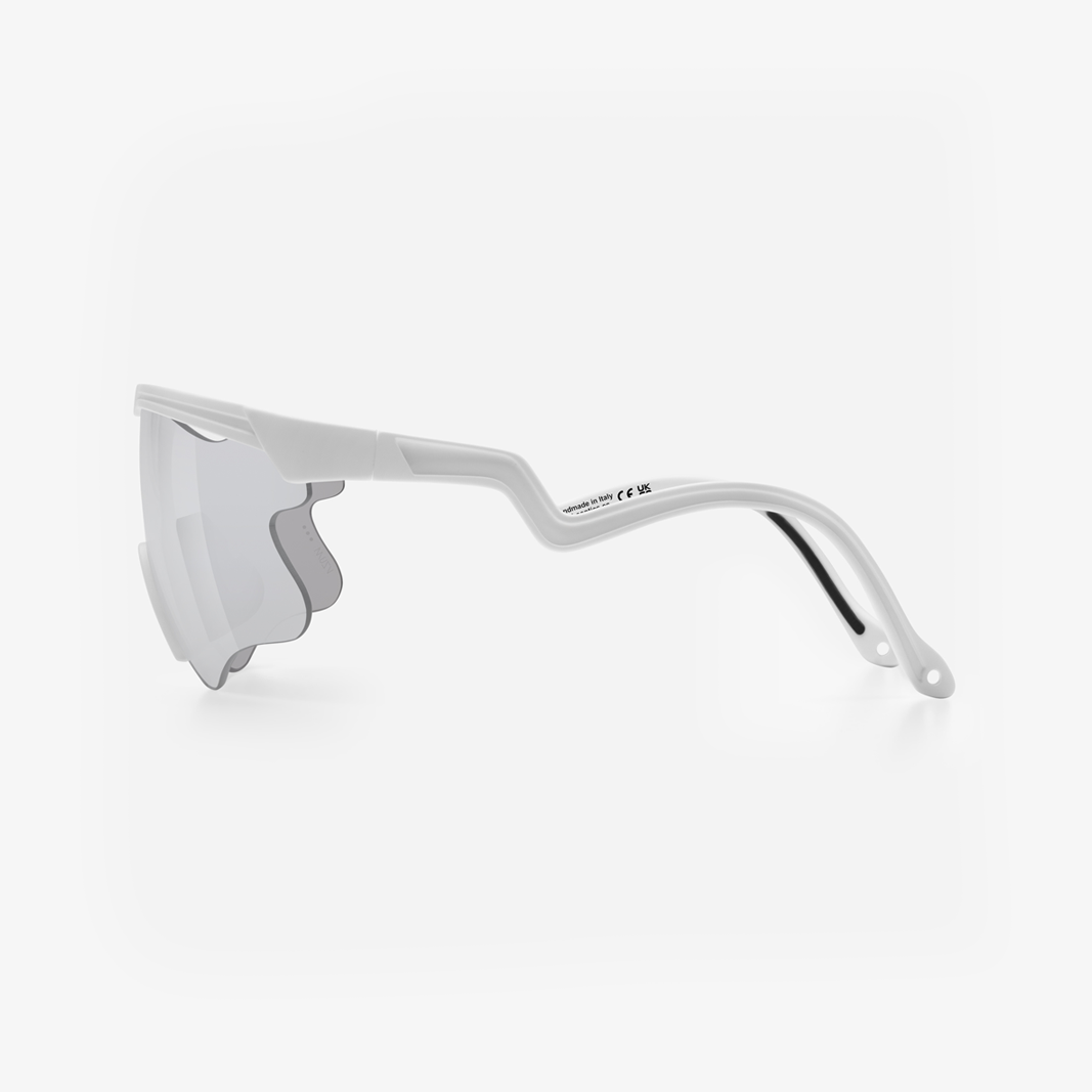 Alba Optics Delta LEI White / VZUM™ SUPER ALU side