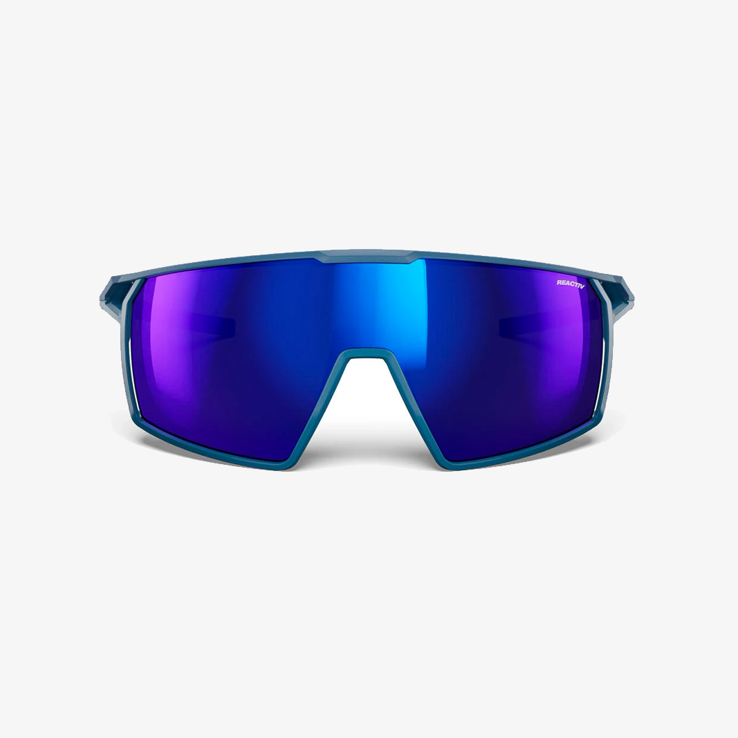 Julbo Rush 2 MATT Blau - Schwarz / Reactiv 1-3 High Contrast face on