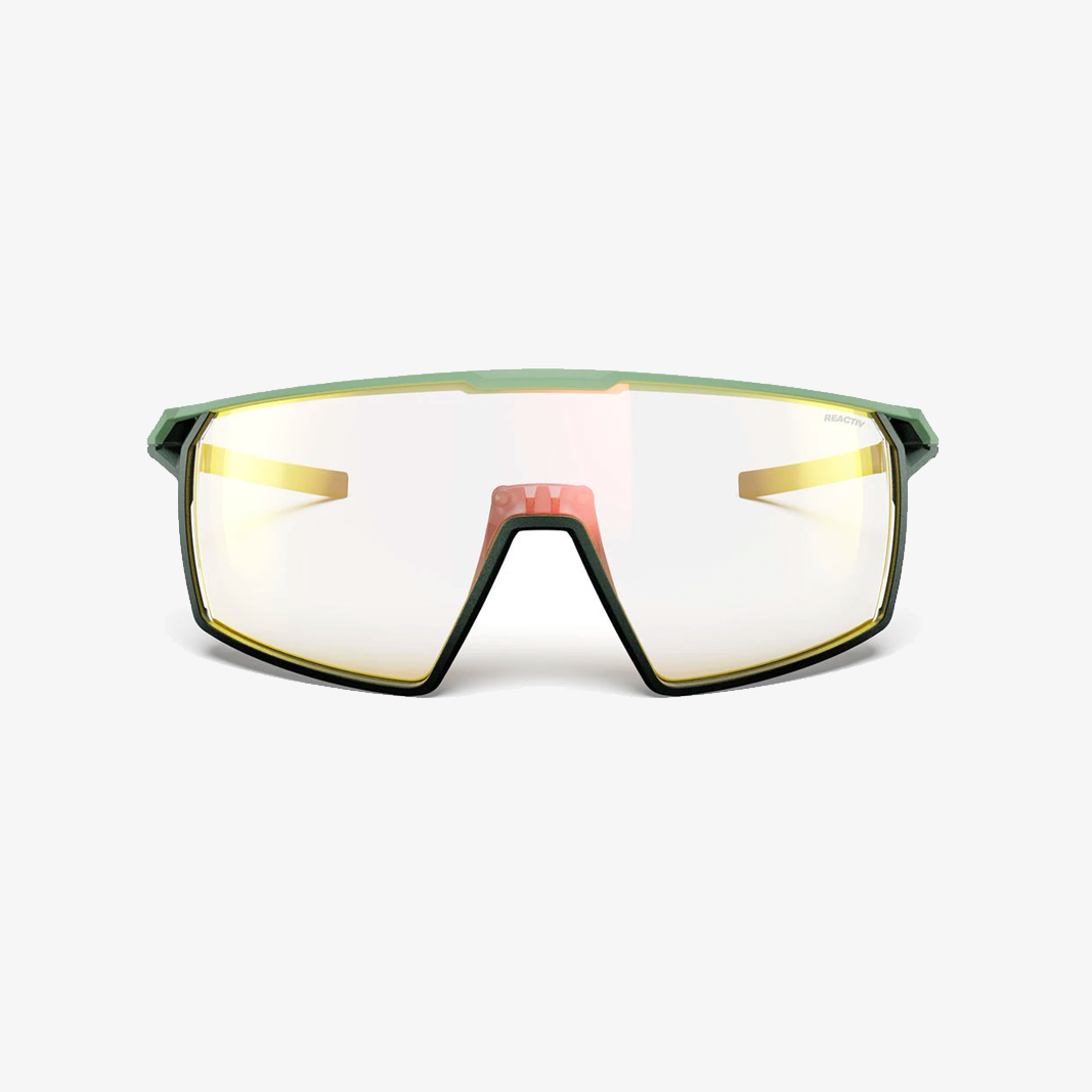Julbo Rush 2 MATT Hellgrün - Grün / Reactiv 0-3 High Contrast fce on