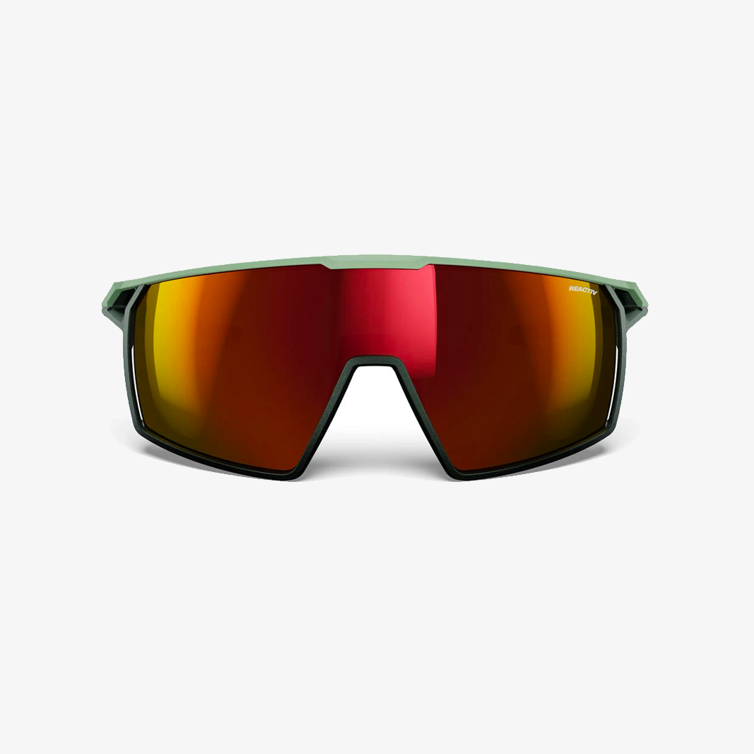 Julbo Rush 2 MATT Hellgrün - Grün / Reactiv 0-3 High Contrast face off