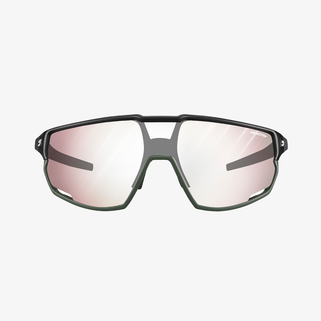 Julbo Rush Schwarz - Khaki / Reactiv 0-3 High Contrast nicht aktiviert