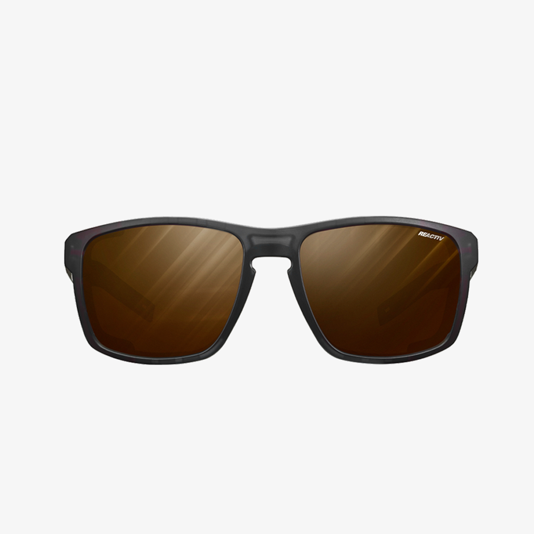 Julbo Shield Schwarz Durchscheinend - Orange / Reactiv 2-4 Polarized