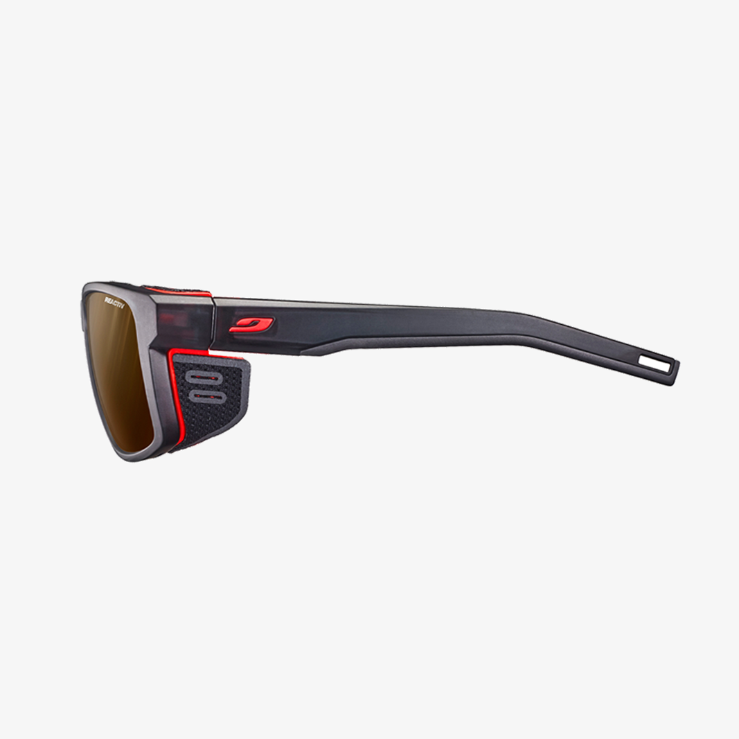 Julbo Shield Schwarz Durchscheinend - Orange / Reactiv 2-4 Polarized