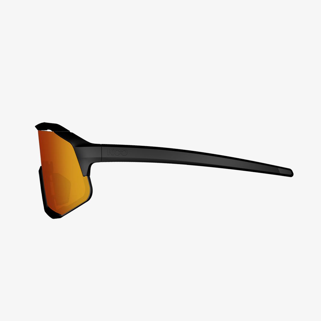 KOO DEMOS / Black Matt - Red Mirror