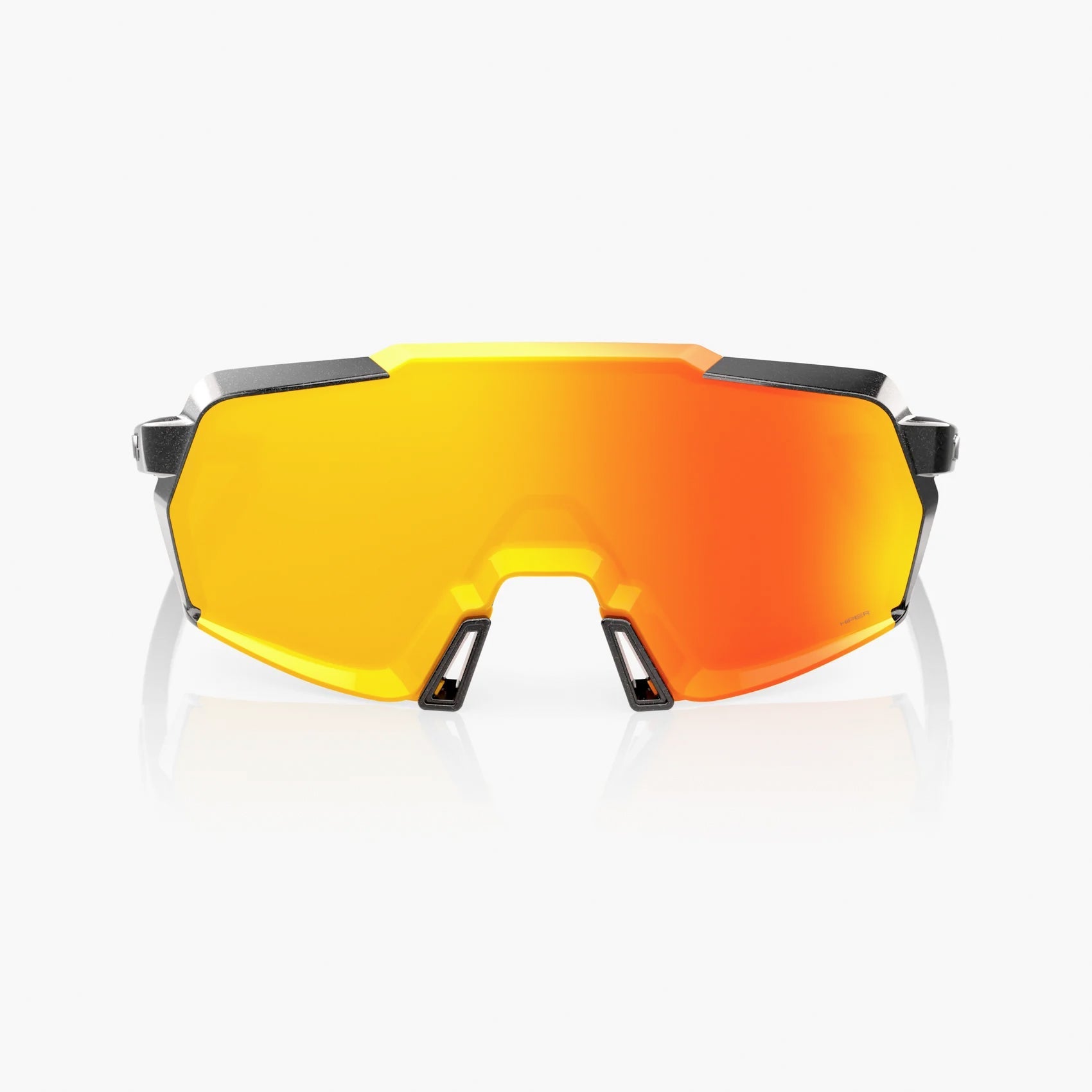 100% Korbin / Gloss Metallic Black HiPER Red Multilayer Mirror