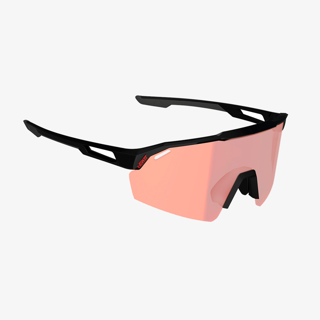 LEATT SpeedViz Lite - Satin Black / Iriz Cryztal Red main