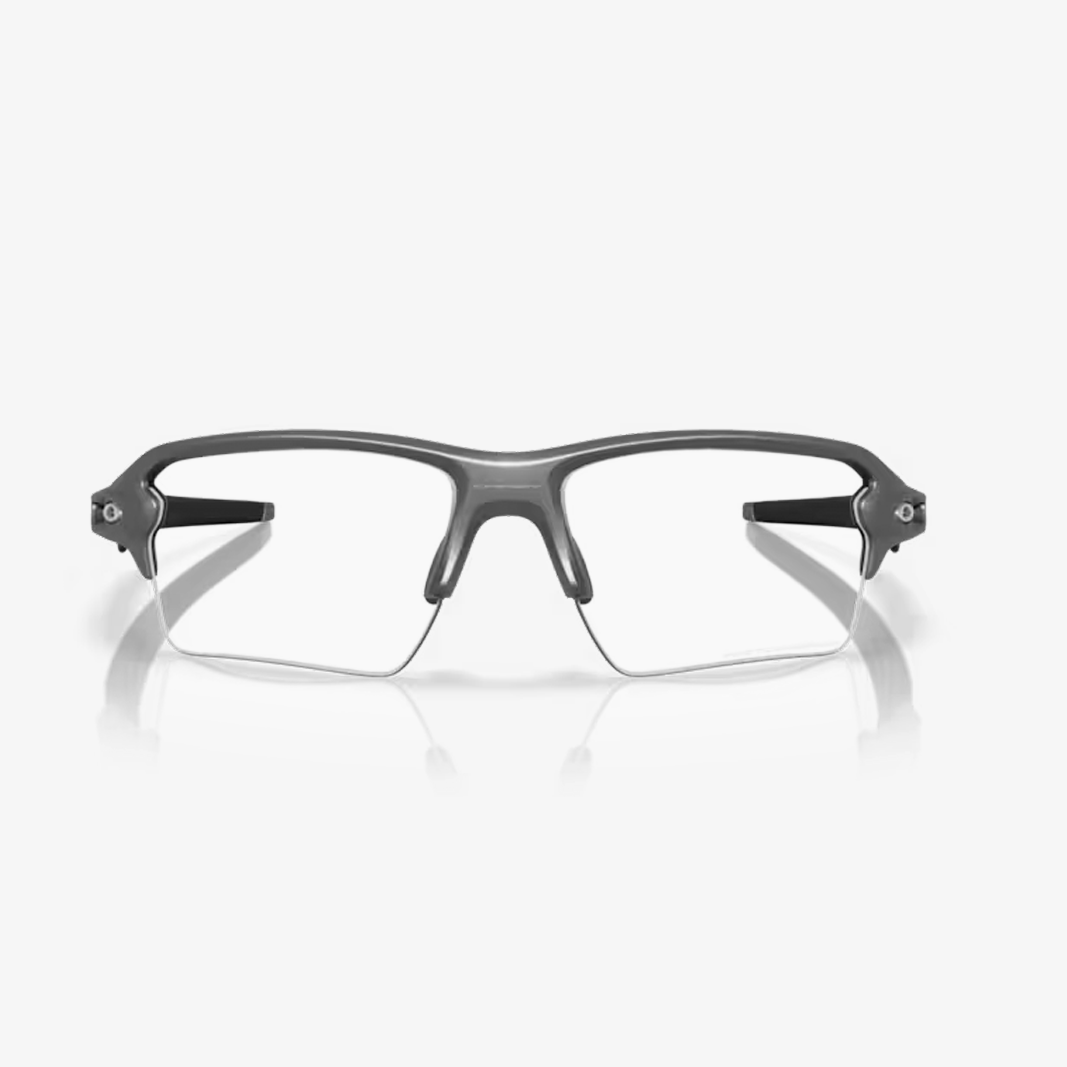 Oakley FLAK 2.0 XXL / Steel Clear to Black Iridium Photochromic face