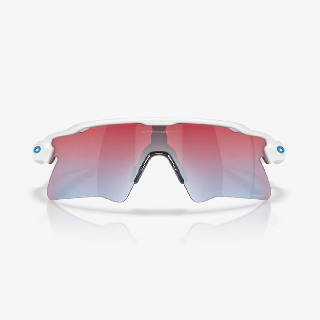 Oakley Radar EV Heater / Polished White Prizm Snow Sapphire face