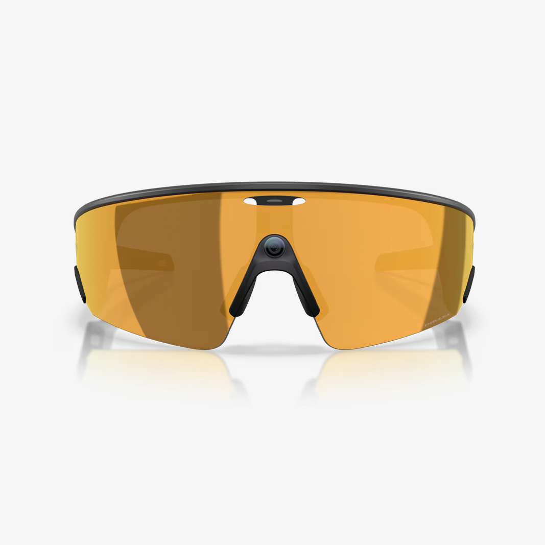 Oakley META Vanguard / Black Matte Prizm 24K - Frontansicht