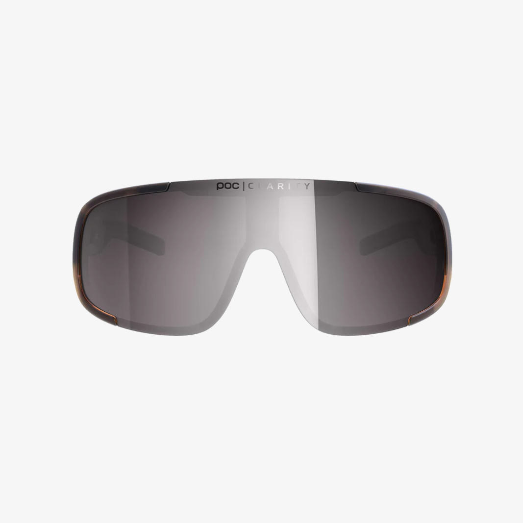 POC Aspire Tortoise Brown / Clarity Violet Silver Mirror Frontansicht