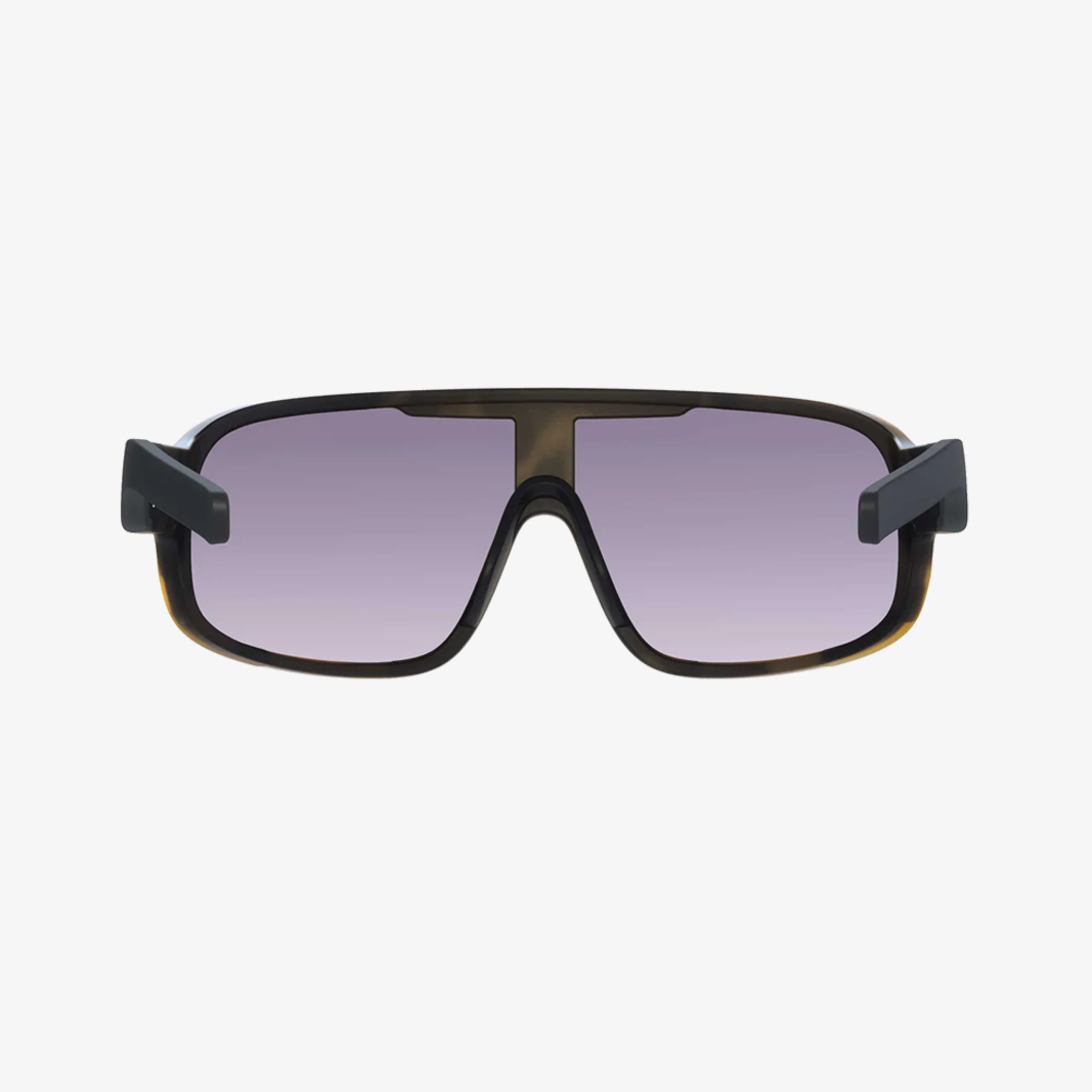 POC Aspire Tortoise Brown / Clarity Violet Silver Mirror Rückansicht
