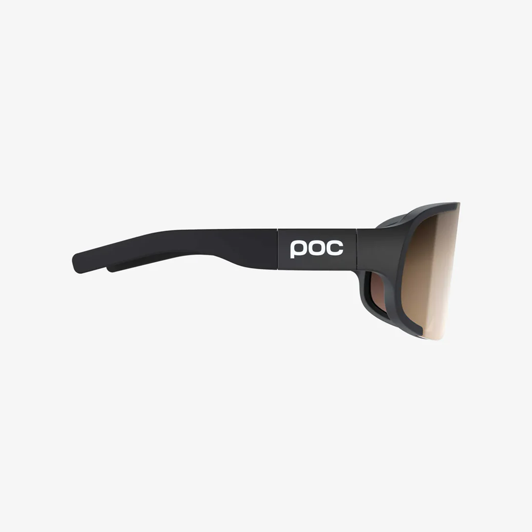 POC Aspire Uranium Black / Clarity MTB Silver Mirror / Cat.2 Seitenansicht