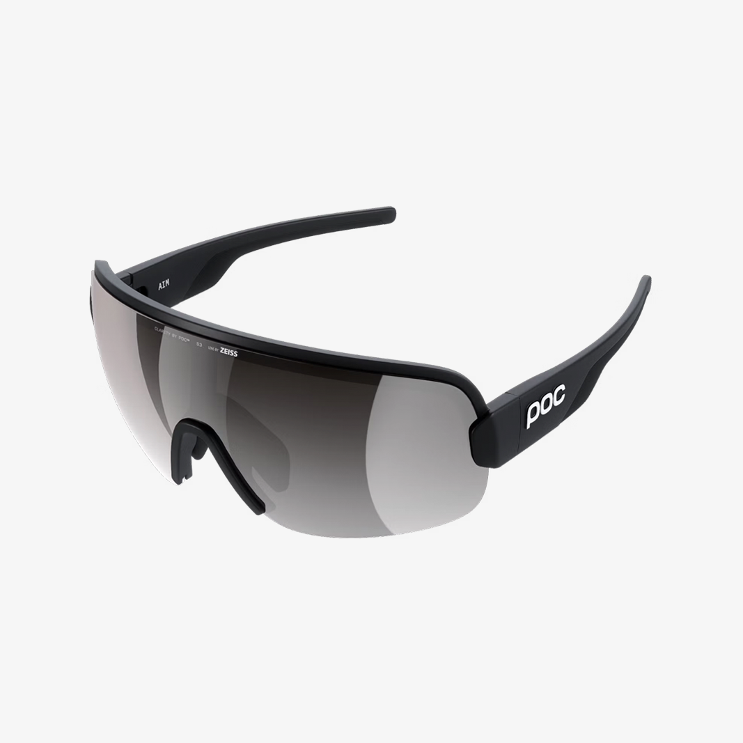 POC Aim Uranium Black / Clarity Road Sunny Silver Mirror main
