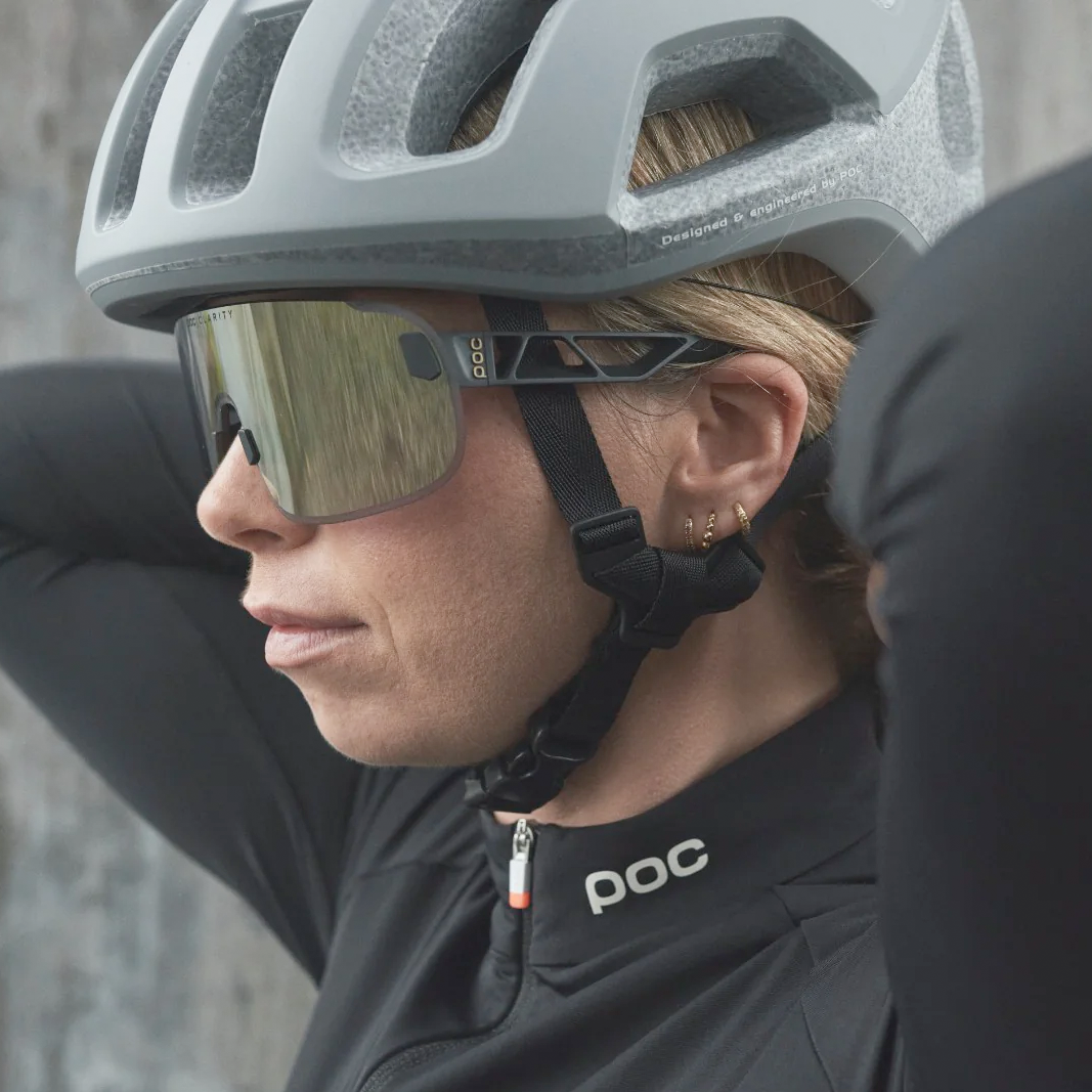 POC Elicit Uranium Black / Clarity Road Gold Mirror / Cat.2