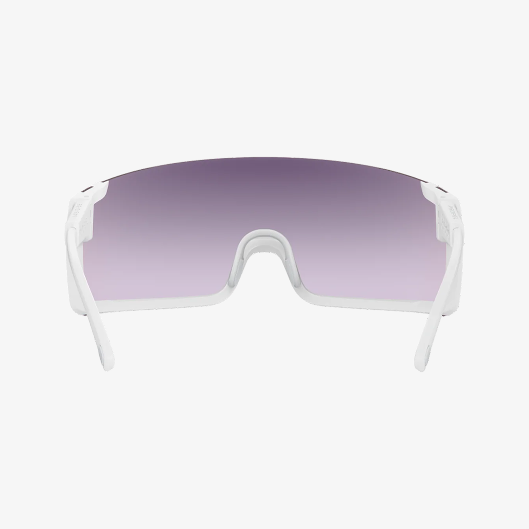 POC Propel Hydrogen White / Clarity Violet Silver Mirror Rückansicht