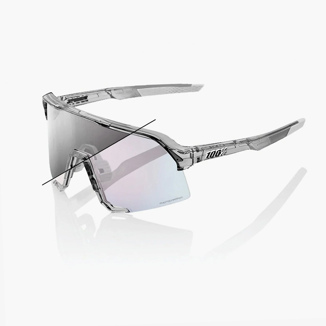 100% S3 / Polished Translucent Grey Rose Gold Mirror Photochromic Lens main