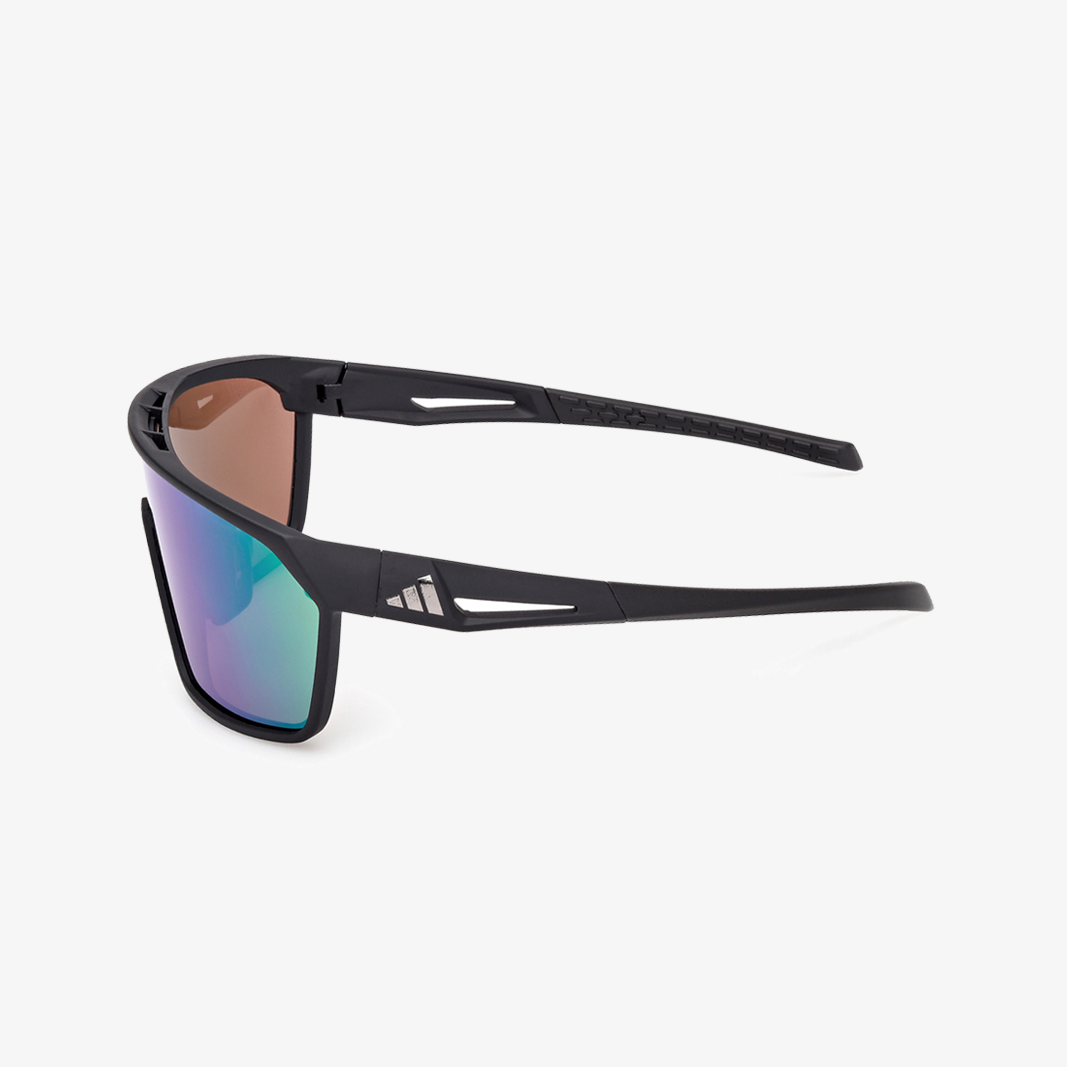 adidas SP 0108 Black Matt - Green Mirror