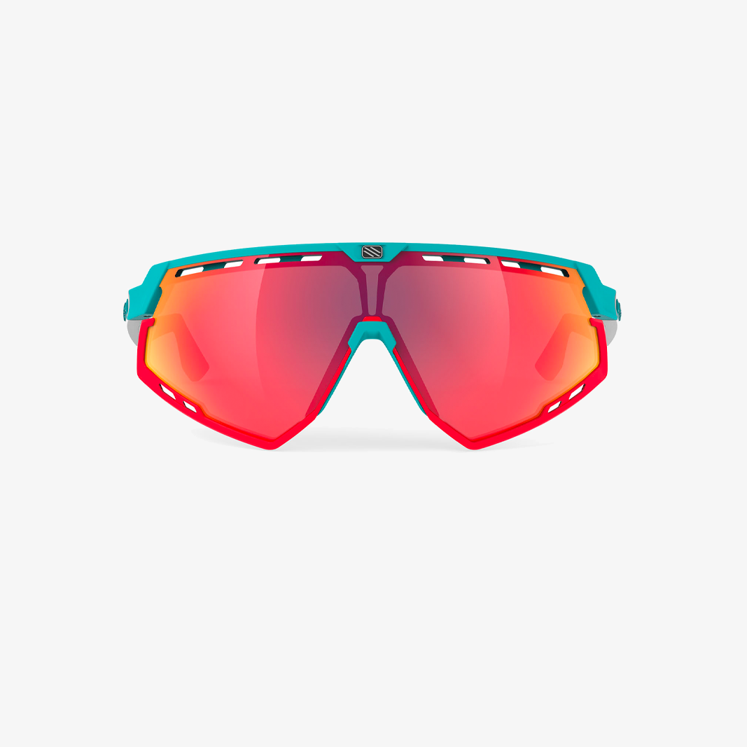 Defender / Emerald White Matte Multilaser Red front