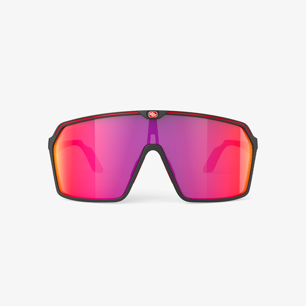 Spinshield / Black Matte Multilaser Red front