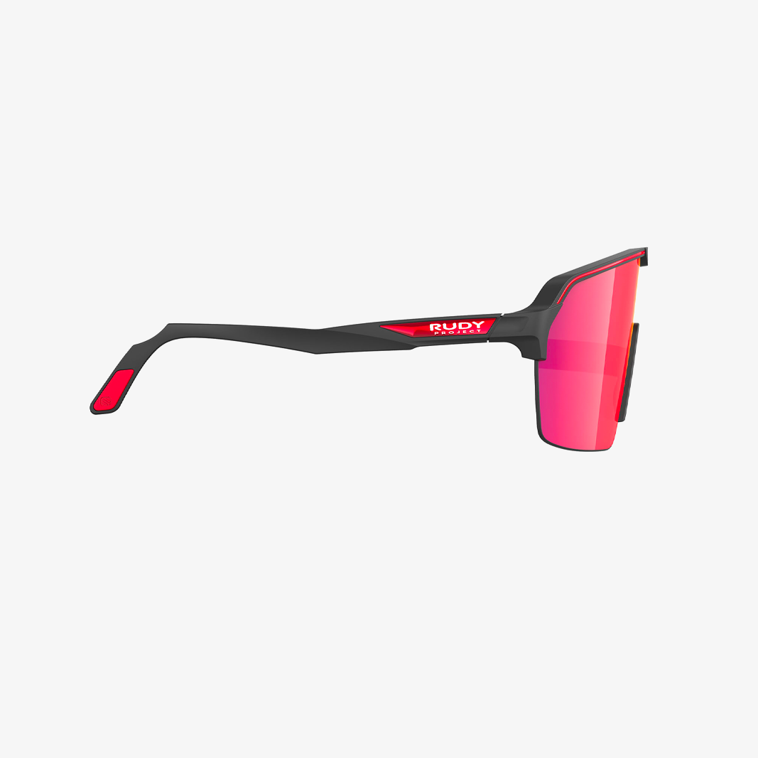 Rudy Project / Spinshield Air / Black Matte Multilaser Red seite