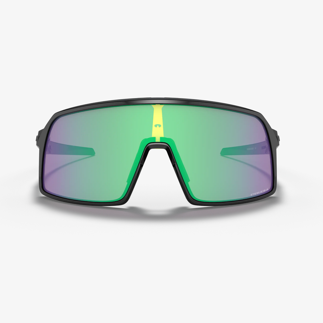 Oakley Sutro S / Polished Black Prizm Jade Frontansicht