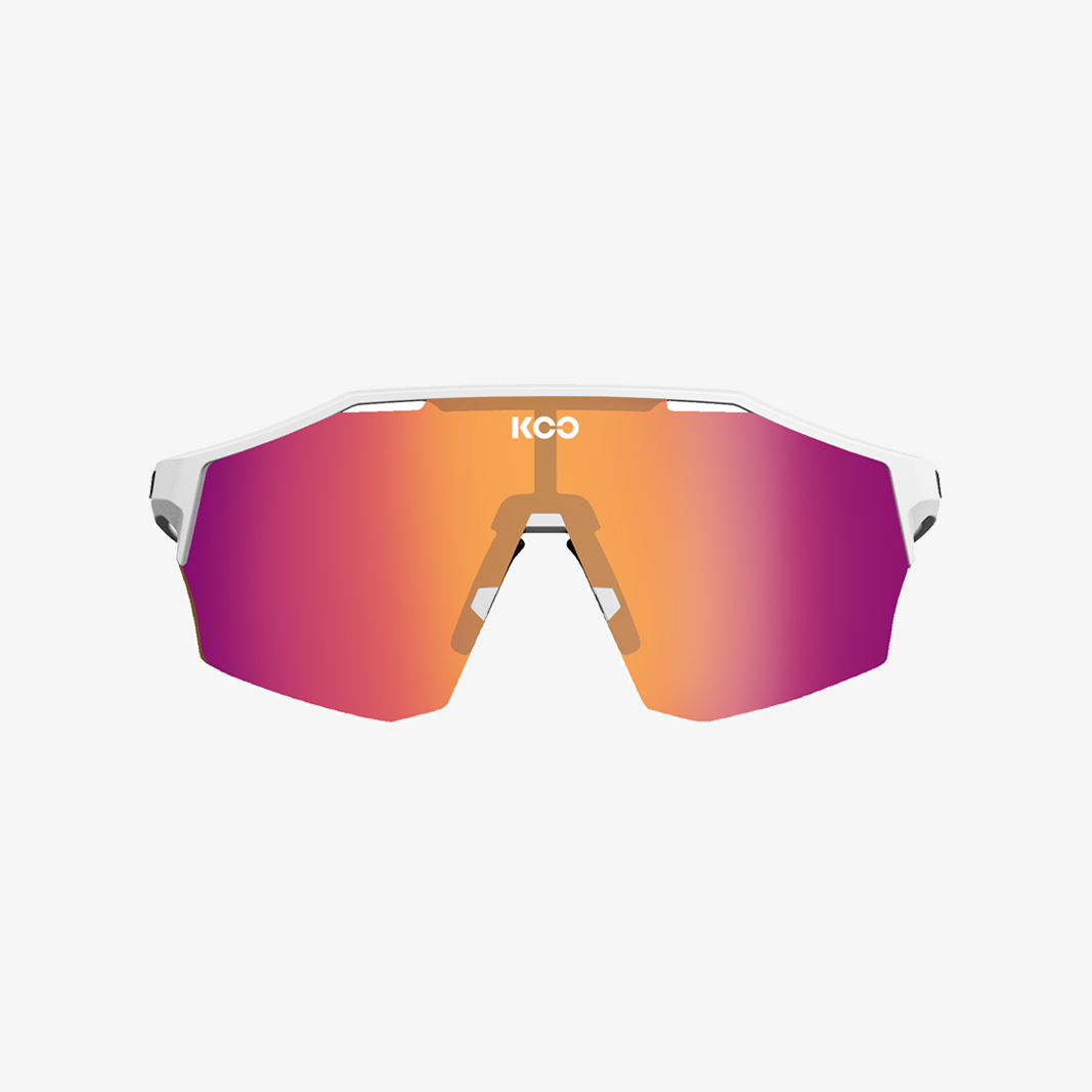 KOO ALIBI / White Matt - Photochromic Fuchsia Mirror