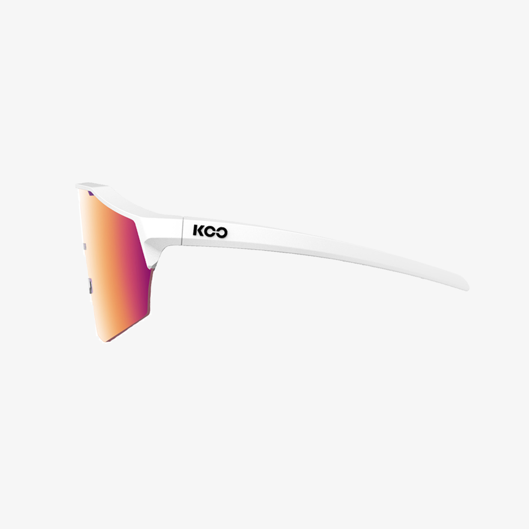 KOO ALIBI / White Matt - Photochromic Fuchsia Mirror