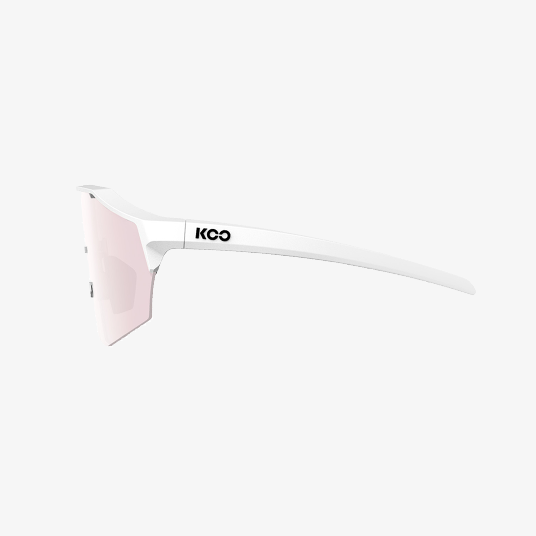 KOO ALIBI / White Matt - Photochromic Fuchsia Mirror
