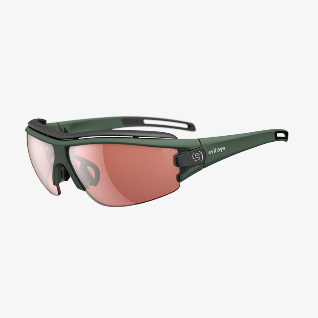 evil eye Trace Pro / Dark Green Matt LST Active Silver Mirror