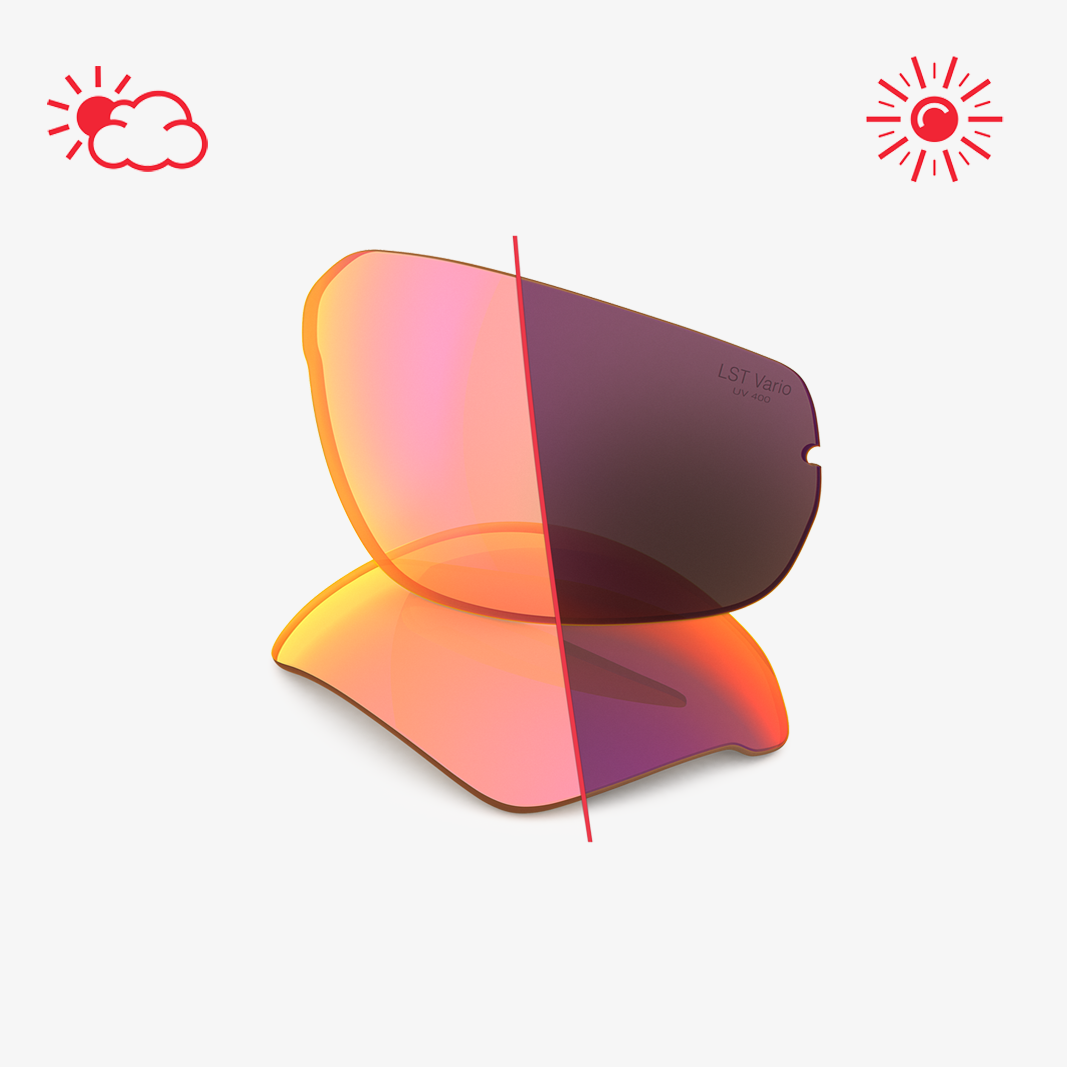 evil eye Evo Wechselgläser / LST Bright Vario Purple Mirror