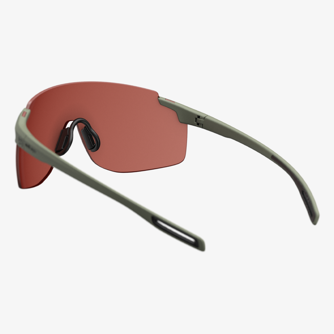 evil eye Vistair-Y / Forest Green Matt LST Active Silver Mirror