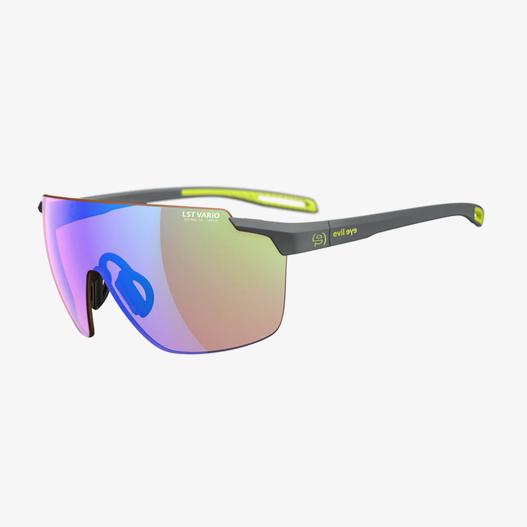 evil eye Vistair-X / Dark Grey Matt LST Bright Vario Blue Mirror