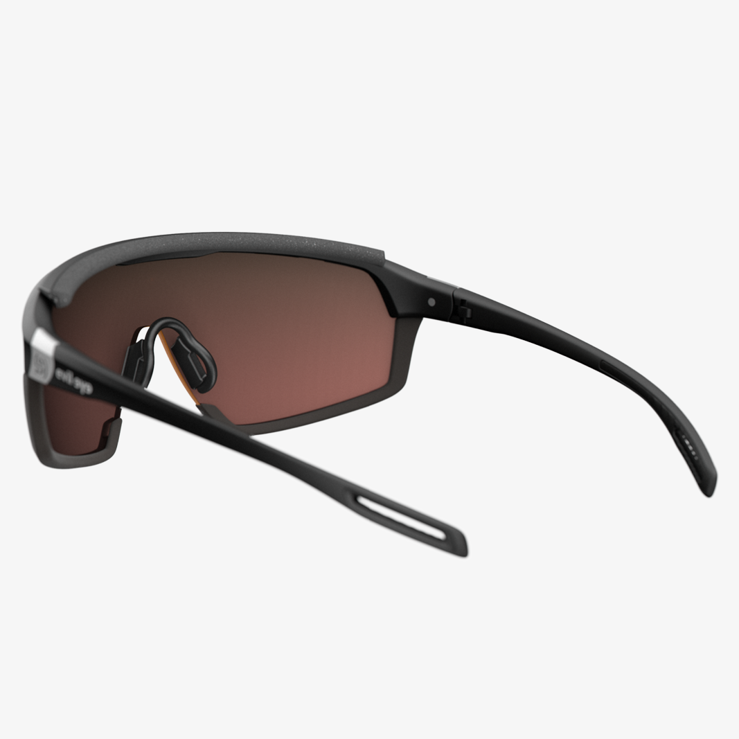 evil eye Traileye NG Pro / Black Matt LST Active Red Mirror Rückansicht