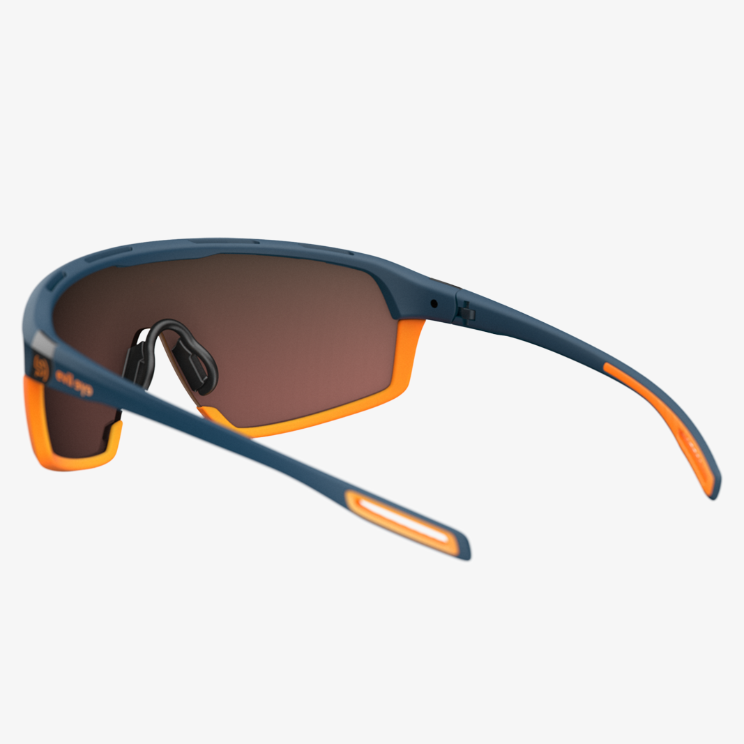 evil eye Traileye NG / Dark Blue Matt LST Active Red Mirror Rückansicht