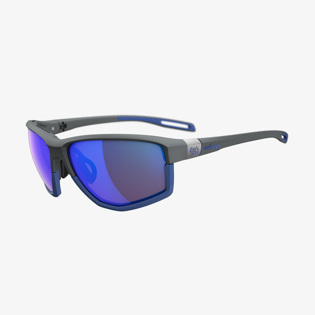 evil eye Elate. NG / Dark Grey Matt LST Active Blue Mirror