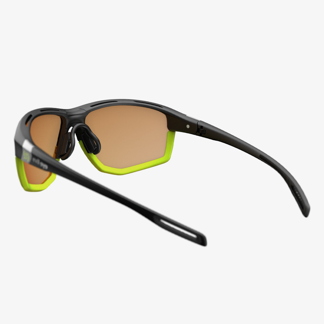 evil eye Elate. NG / Black Matt LST Bright Vario Blue Mirror